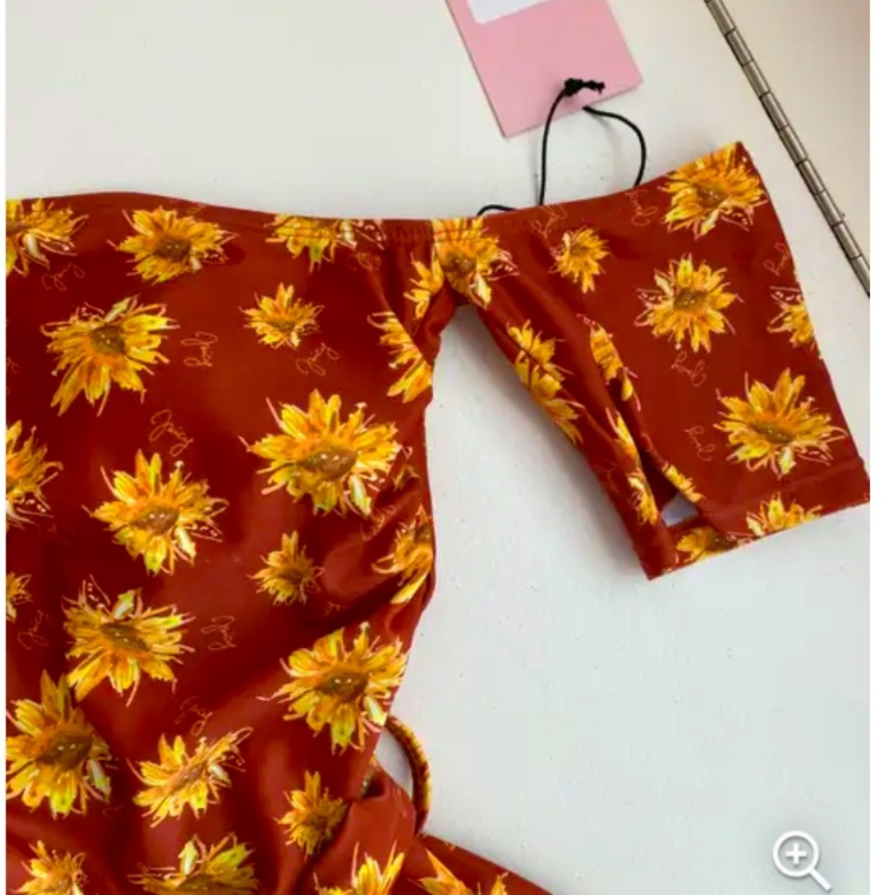 Juicy Couture Sunflower One Piece (NWOT)